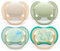 Philips Avent Schnuller 0-6 Monaten (4er Pack) Tag & Nacht, 2 Ultra Soft Schnuller & 2 Ultra Air Nighttime im Dunkeln leuchtende Schnuller, inkl. Transport- und Sterilisationsbox, 0-6 M, 4 Stück