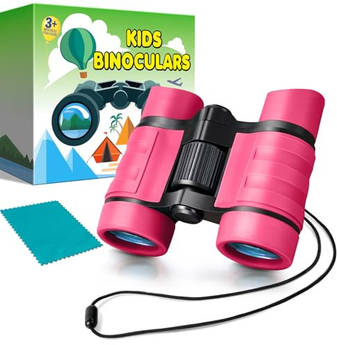 Jumelles pour Enfants, Jouets Cadeaux pour Enfants de 3 à 12 Ans, garçons et Filles