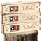 BOFUNX 3pcs du hast ein dickes Danke verdient - Holz Geschenkbox für Schokolade Danke Geschenke Danke Geschenkbox Geschenkideen für Mama Papa Lehrer Kollegen Freund