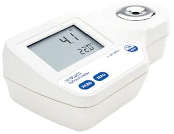 WLR Industries Hanna HI96801 Digital Refractometer for Brix Measurement in Food