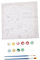 VICASKY 4 Boxen Digitale Malerei Kinderkunst Zeichnungsspielzeug Ölzeichnung Lackierung Handgemachtes Ölgemälde Aquarellfarbe Zahlen Sets DIY Ölgemälde Weihnachtsnummernmalerei