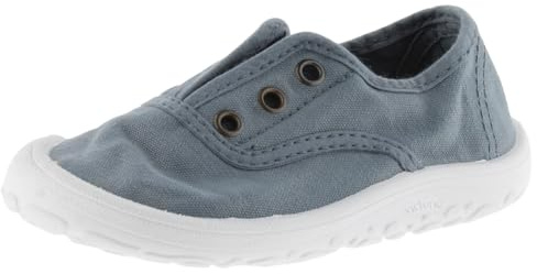 victoria Unisex Bosco Barefoot Dyed Canvas Trainerss DREC & Central Elastic 1370110 for Kids ATLANTICO 32