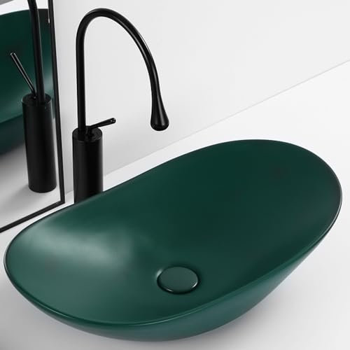 Fregadero de porcelana moderna para baño, ideal para hoteles, villas, lavabos y baños