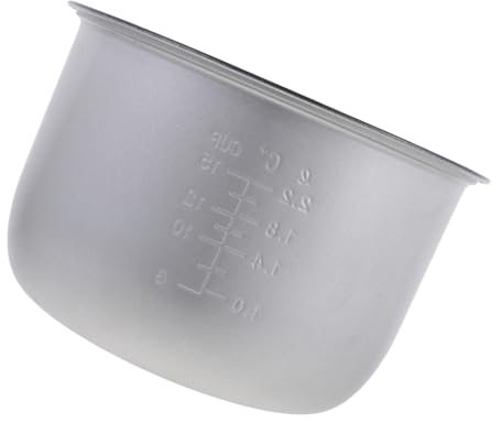 Mikikit Olla Arrocera Antiadherente para Cocina Eléctrica Cubeta de Repuesto con Diseño de para Cocinar Arroz y Sopa de Manera Práctica y Conveniente
