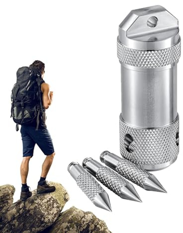 Enterhaken – Abnehmbare, Zusammenklappbare Kletterklaue Mit Seil, Stabiler Edelstahl-Greifhaken, Multifunktionaler Kletterkrallenhaken | Outdoor-Survival Haken Zum, Klettern, Wandern, Angeln