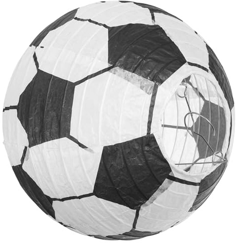 Papierlaterne Sportmotiv für Geburtstagsfeiern, Papier, Fußball