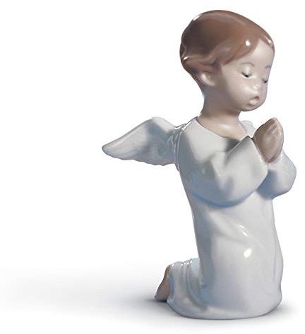 LLADRÓ Figur Betender Engel. Engel. Porzellan.
