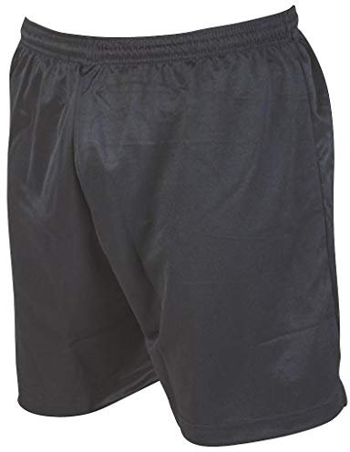 ND Sports Precision Microstripe Fussball-Shorts 22-24 in schwarz