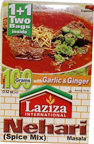 Laziza Nehari Masala Garlic and Ginger Mix 100G