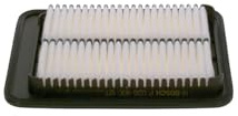 Bosch S0127 Car Air Filter - Replacement Filter | Separates Particles from the Air Intake - Moisture-resistant plus High Tensile Strength