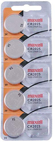 Aksans(TM) 10 X Maxell 2025 CR2025 Key Remote Battery Batteries