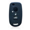 Car Passion Guscio Chiave Cover Fiat 500X Tipo 2016 Telecomando Copertura in Silicone Protezione (Nero)