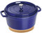 Unbekannt Staub 1102891 Cocotte - Cacerola redonda con tapa (28 cm y posavasos magnéticos de corcho de 24 cm)