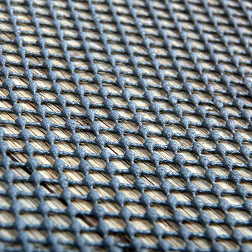 Pro Home Teppich - Gleitschutz Antirutsch Haftgitter Dunkelgrau in 3 Verschiedene Größen, Auswahl: 60 x 120 cm