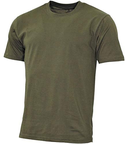 MFH Men's US Streetstyle T-Shirt OD Green Size S