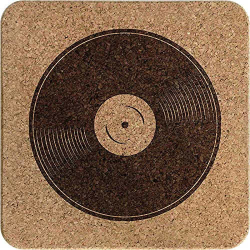 'Schallplatte' Kork Topfuntersetzer (TR00018672)
