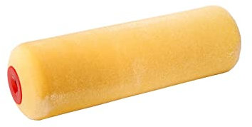 Lackierwalze Superflock 25cm - orange - Speziell beflockte Schaumwalze aus retikuliertem 100% Polyätherschaum - für 8 mm Bügel -beidseitig gerundet