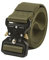 FAMKIT Taktischer Gürtel für Herren, Outdoor-Gurtband, Nylon, Militärgürtel, Rigger Gürtel mit robuster Schnellverschluss-Schnalle, armee-grün, M