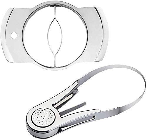 Éplucheur et coupeur de mangue en acier inoxydable décapant de noyau de fruit de stoner, trancheur de mangue, séparateur portatif de coupe de fruit - outil de cuisine