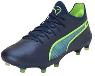 PUMA Damen King Ultimate Fg/Ag WN's Leichtathletik-Schuh, Mehrfarbig (Persian Blue Pro Green Ultra Blue), 38 EU