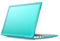 FONREST Hard Shell Case for Huawei MateBook D14 2022/Honor Magicbook 14/X14 2022, Frosted Translucent Matte Frosted Anti-fingerprint Anti-slip Shockproof Protective Cover (Teal)