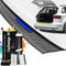 Boot Sill Protector suitable for BMW 5 Series G30 2017-2024 & M5 (5-Door, Saloon): Car Rear Bumper Paint Protection Film and Anti-Scratch Set for Offroad, Dog, Loading (Carbon-Blue)