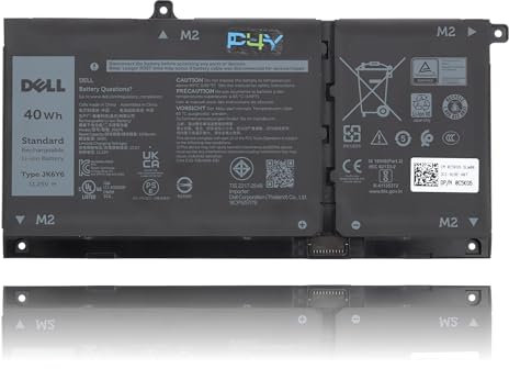 P4Y Batterie Piles 40WHR 3C 11.25V JK6Y6 pour Dell Inspiron Latitude Vostro CF5RH C5KG6 5NDNH K3N6W