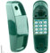 Haconba Swingset Phone Toys Playground Phone Pretend Treehouse Telephone Toy with Numeric Key for Outdoor Playground Jungle Gym Accessories (Green)
