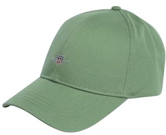 GANT Unisex HIGH Shield Cotton Twill Cap Baseballkappe, Kalamata Green, One Size