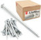 Lun Fix Stahlnägel 3,5 x 90 mm - 5kg (ca. 750 stk.) Holznägel für Bauarbeiten Verzinkte Baunägel Nägel 90mm lang 3,5 Drahtstifte Senkkopf Nägel
