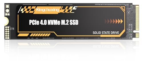 Kingchuxing Unidad interna de estado sólido SSD M.2 2280 NVMe 1T - PCIe 4.0 Gen 4x4 - Hasta 7300 MB/s, SSD con disipador de calor, adecuada para entusiastas de PlayStation 5, profesionales de TI