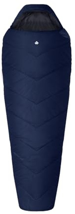 Alpinus - Schlafsack Erwachsene Fiber Pro 1500 Links, Sleeping Bag 215 x 80 cm, Schlafsack Leicht mit Zweiwege Reißverschlüsse, Mumienschlafsack mit Komprimierbare Hülle, Schlafsäcke Camping