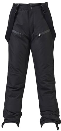 Skihose für Damen, Thermo, Wanderhose, anpassbar, Slacks, wasserdicht, schnell trocknend, Sportkleidung, Snowboardhose, Slacks, Softshell, vielseitig XXXL