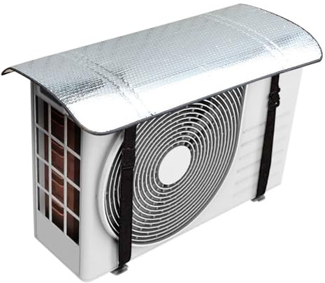 Bohany Housse de protection pour fenêtre, climatisation, capot de protection pour appareils extérieurs, protection toutes saisons contre la saleté pour la maison, l'appartement, le balcon