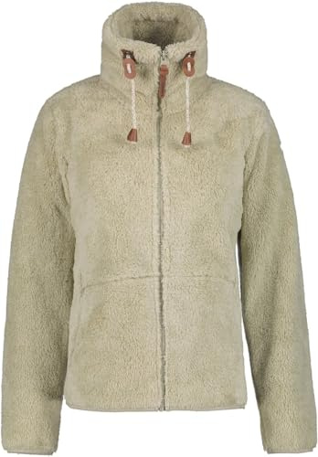 Icepeak Colony Staub - S | Normale Passform, Verstellbarer Kragen, Elastische Ärmelbündchen, Praktische Taschen, Elastischer Saum