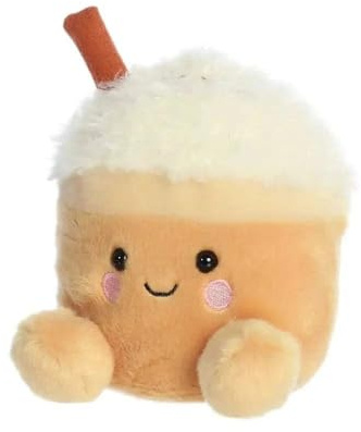 Aurora 99401 - Palm Pals Speckle Pumpkin Spice Latte, Plüschfigur, 13 cm