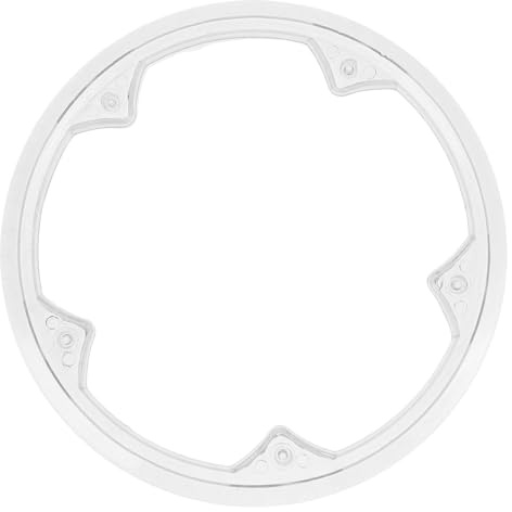 HINTRMENT Protezione per Catena Bicicletta in Plastica Leggera, Paracatena 48 Denti per Mountain Bike e Bici da Strada, Anello Protettivo Corona Resistente all’abrasione per Ciclismo