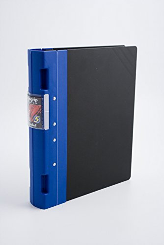 Guildhall GLX Ergogrip Binder Capacity 400 Sheets 4x 2 Prong 55mm A4 Blue Ref 4532Z