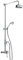 Bristan N2 CSHXDIV C Exp Ctric Chrom+DivKit 1901 Exposed Concentric Valve with Diverter Riser, Chrome, Shower w/Rigid Kit