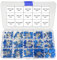 Kit d'assortiment de condensateur à disque céramique haute tension ARCELI 300pcs 15Values (1KV 2KV et 3KV) (plage de condensateurs: 0.1nF ~ 22nF)