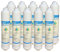 Aqua Quality Inline Fridge Water Filters Compatible with Samsung, Daewoo, LG, Kenwood, Hotpoint, and more! Removes Chlorine Taste and Odour | Enjoy Great Tasting Water (10 Pack)