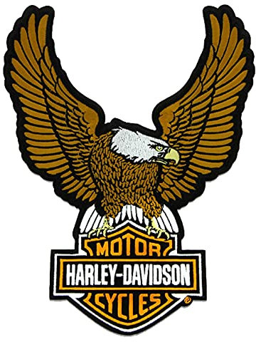 Harley-Davidson Aufnäher 10.25″ Eagle Bar & Shield Patch