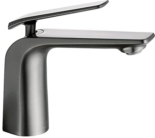 TOCALOCA Robinets gris plomb robinets de salle de bain robinets mélangeurs de pots robinets de salle de bain modernes en laiton