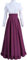 CR ROLECOS Robe médiévale pour femme - Robe victorienne - Costume 1900 ans - Chemisier victorien + jupe vintage médiévale - Robe de bal, magenta, L