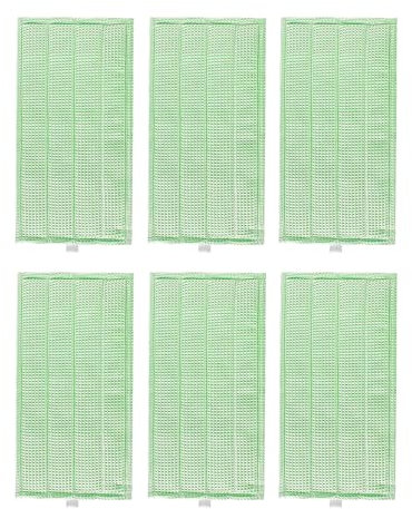 Mikrofaser Bodenwischer Wischtuch Pad Ersatz für VORWERK SP600 Wischmopp Nachfüllset Wischmopp Zubehör Kopf Mop Tuch Saugfähiges Wischtuch