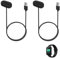 2 Pezzi Caricatore Compatibile con Amazfit GTR 4, GTR 3, GTR 3 Pro, GTS 3, GTS 4, T-Rex 2, Cavo di Ricarica USB A, 60 cm, Accessori per Orologio Intelligente, Caricabatterie per Orologio Intelligente