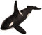 champracer Orca Kuscheltier Plüschtier, Simulation Orca Plüsch Spielzeug Stofftier Plüsch Kissen, Stofftiere Spielzeug Plüschpuppen Weihnachten Geschenk für Kinder, Mädchen und Jungen (50cm)
