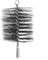 3 Sizes Steel Wire Pipe Brush - Chimney Cleaning Brush Set - High Temperature Resistance,For Effective Duct And Flue Cleaning(50mm)