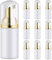 Jrifedptry 10 botellas de espuma de plástico de 30 ml, dispensador de jabón, mousses líquidos, espuma, champú, loción, botellas de espuma