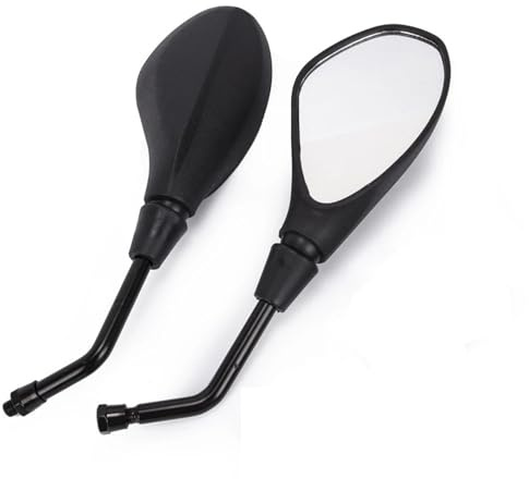 Motorrad Außenspiegel Für Suzuki GSXS125 GSXS150 GSXS950 GSXS750 GSXS1000 GSXS1000F GSX-S 125 150 950 750 1000 1000F Im Uhrzeigersinn Motorrad Rückansicht Spiegel 10mm Lenker Endspiegel